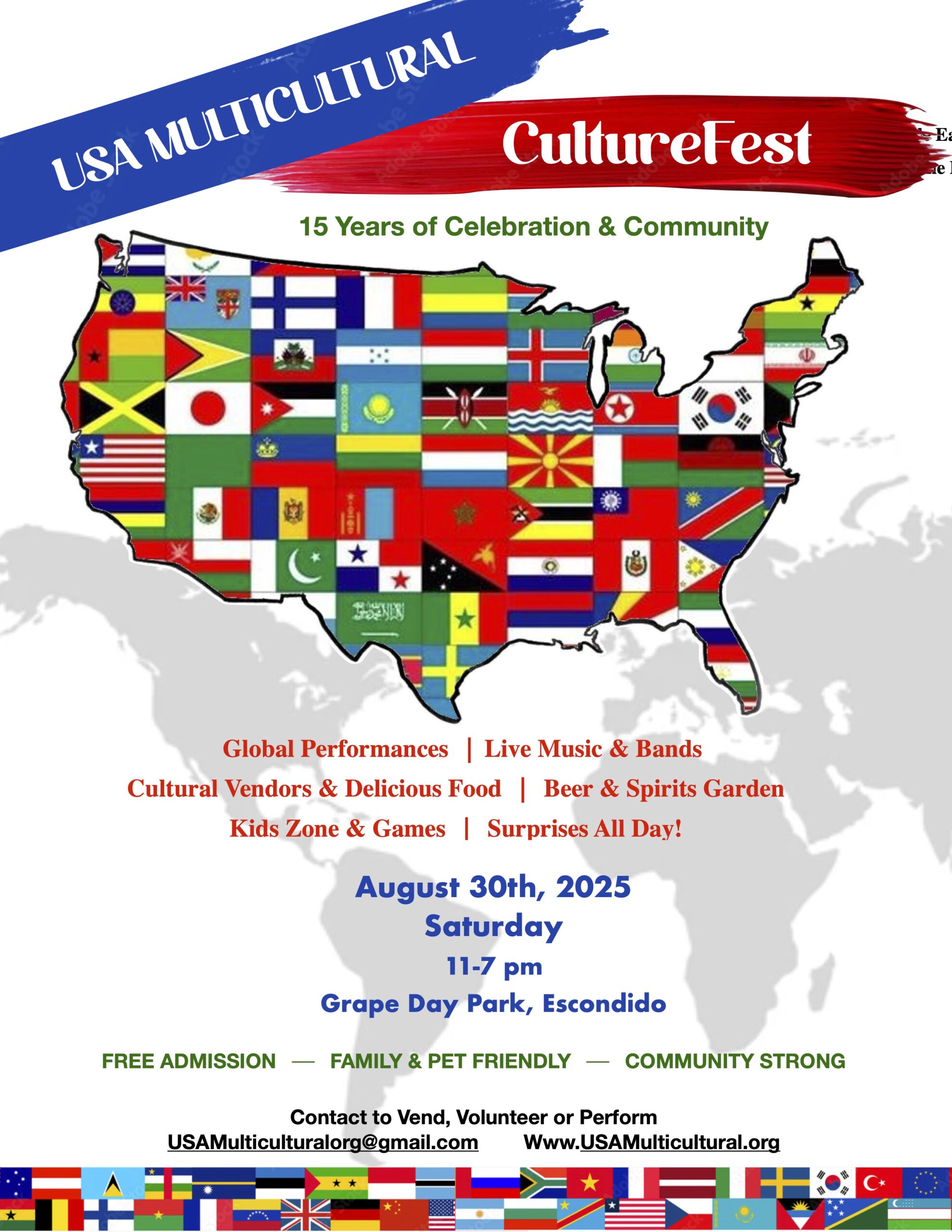 CultureFest flyer 2025